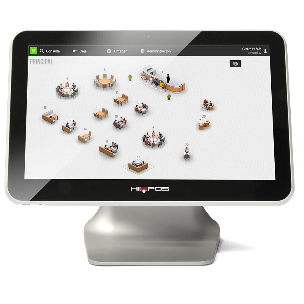 Terminal TPV HIOPOS 156 de 15,6 pulgadas