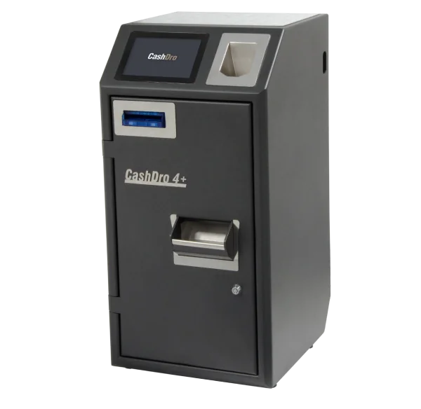 CashDro 4+ — reciclador de efectivo para mostrador